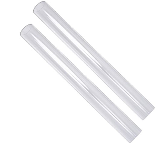 Mini rolling pins: meetoot 2pcs clear clay rolling pins