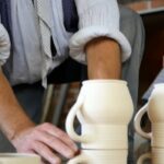 Pottery vase 1 - salt glaze pottery